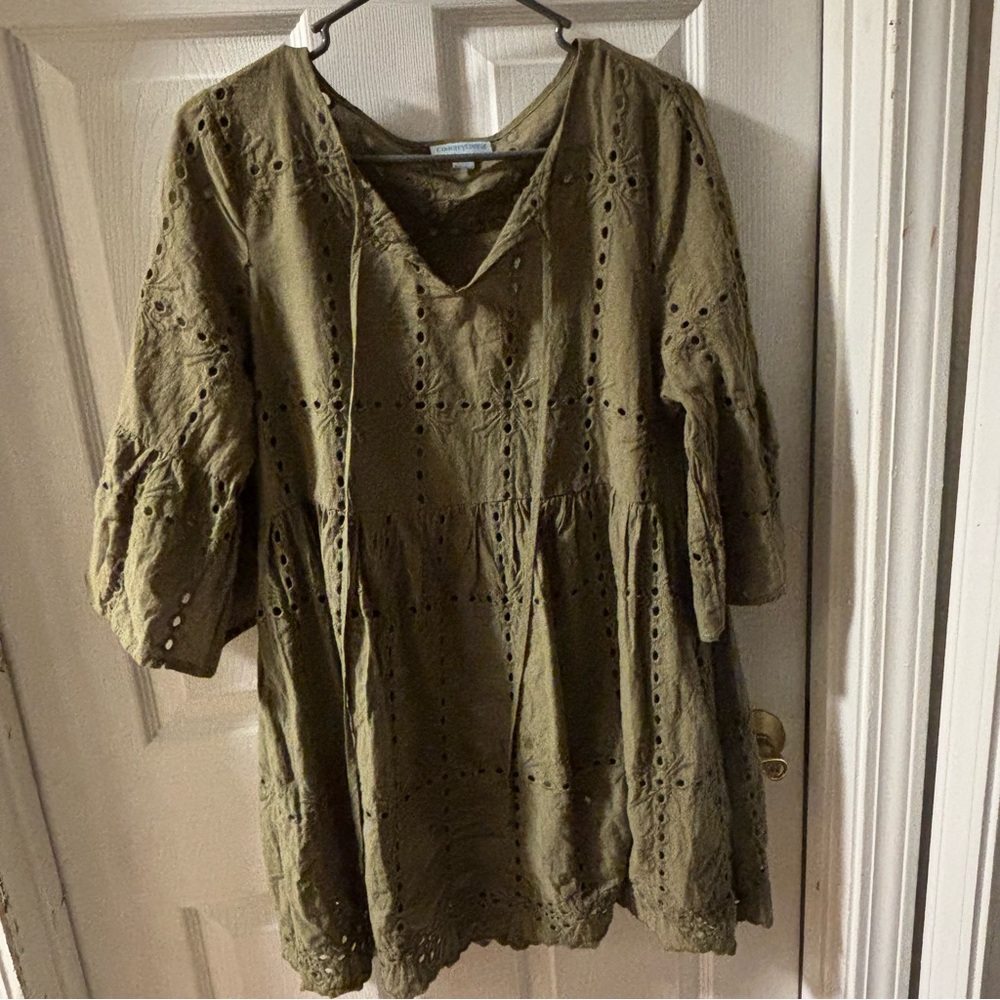 Country Living Lace Cut Out Dress
